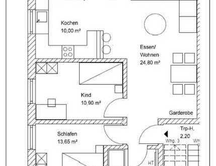 Erstbezug mit Einbauküche und Balkon: schöne 3-Zimmer-Wohnung in Buchloe