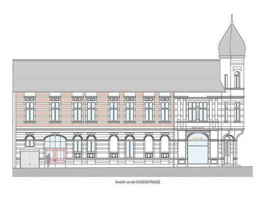 Sanierte Büro-/ Gewerbeflächen in Top-Lage in schönem repräsentativen Wohn- und Geschäftshaus