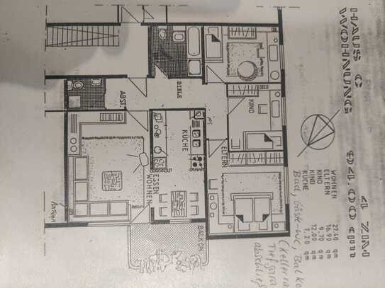 4-Zimmer-Wohnung mit TG, Balkon in perfekter Lage KL-Unigebiet, waldnah