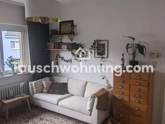 Tauschwohnung: 2,5 Zimmer, Balkon, Gartenmitbenutzung in Sülz