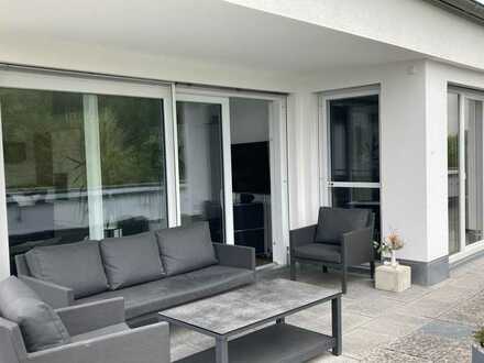 Traumhafte 3-Raum-Penthouse-Wohnung mit lux. Innenausstattung mit Balkon und EBK in Achstetten