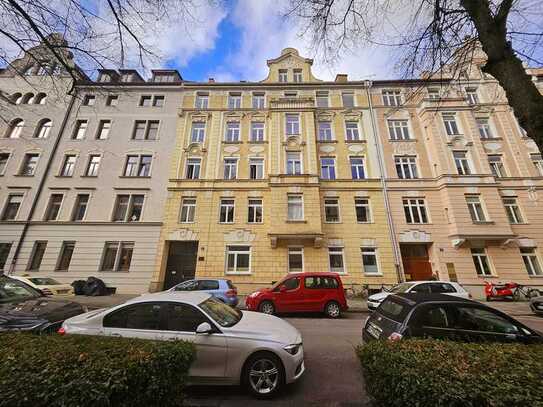 3-Zimmer-Wohnung, Ludwigs-Isarvorstadt im Klinikviertel, 5 Min. zur Isar