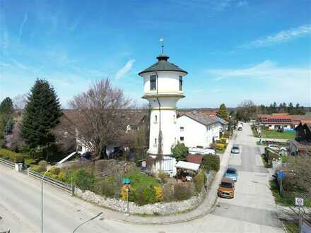 Gauting-Buchendorf - Wasserturm -besondere historische Immobilie mit Weitblick