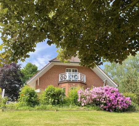 Traumhaus mit Feldrandlage und weit Blick in die Natur in der Lüneburger Heide