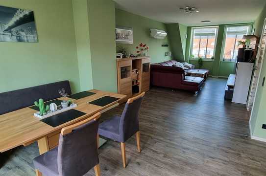 ** Niedrigenergiehaus, Attraktive City-Maisonete-ETW zum Selbstbezug mit 2 Balkonen **