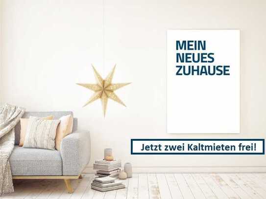 Lichtdurchflutete drei Zimmer Wohnung mit Südbalkon! Jetzt zwei Kaltmieten frei!