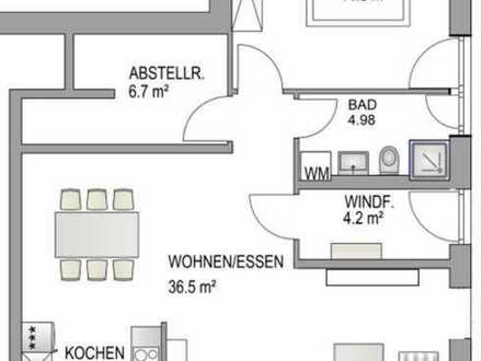 Erstbezug - Neubau mit EBK und Terrasse: 2,5-Zimmer-Wohnung in Waldachtal