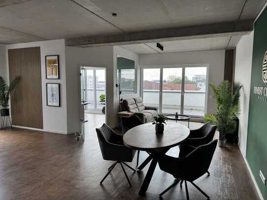 Penthouse-Büro mit Balkon in Grünstadt – modern, lichtdurchflutet & barrierefrei