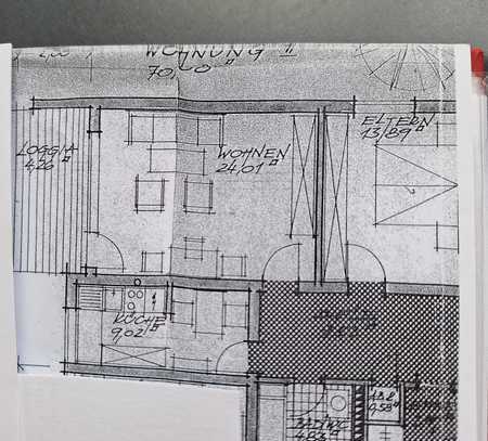 Exklusive 2-Raum-Wohnung mit Balkon in Hemsbach