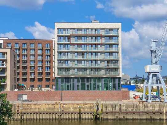 Neubauwohnung mit Einbauküche und Balkon: 3-Zimmer Wohnung in HafenCity, befristet für 5 Jahre