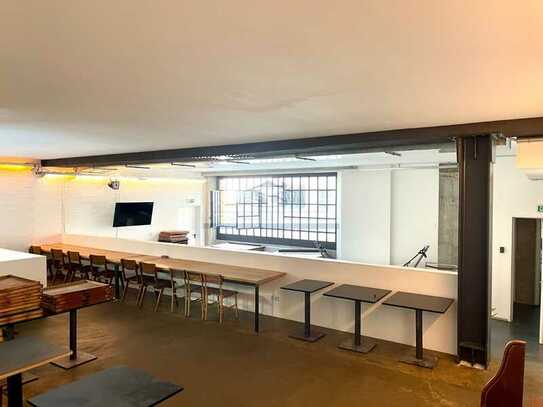 163 m² Altbaufläche mit Loftcharakter in Kreuzberg z.B. für Gastronomie, Büro, Praxis oder Atelier