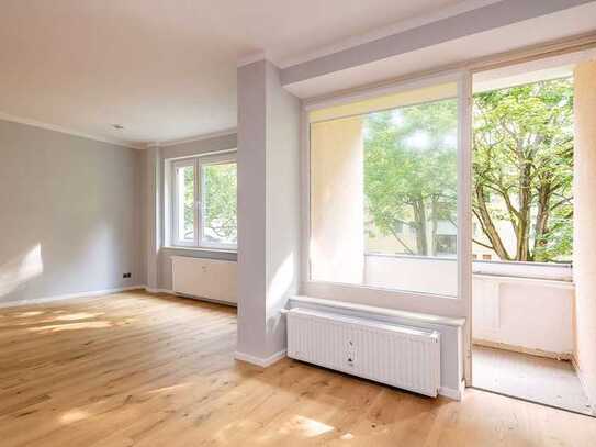 Perfekt geschnittene 3-Zimmer-Wohnung mit Balkon