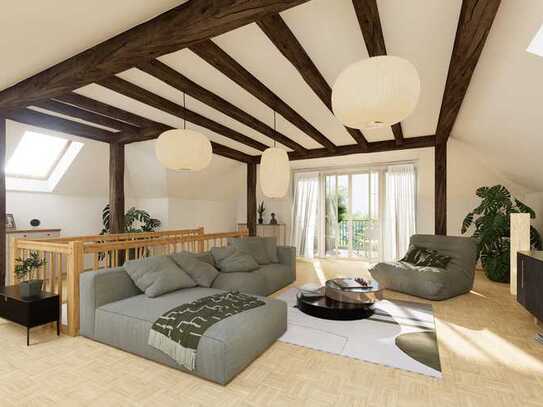 seltene Gelegenheit!- ruhige 3-Zimmer Maisonettewohnung mit Balkon im Preußischen Viertel