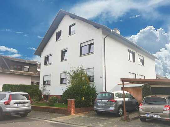 Solides MFH mit drei großzügigen WE und Garagen in besonderer Wohnlage von Rodenbach