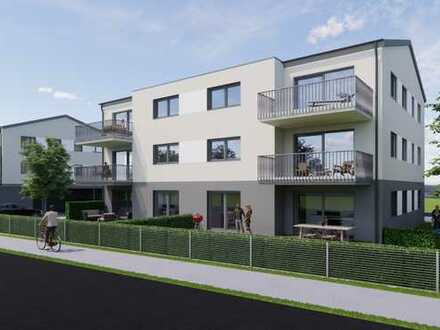 Niederaichbach: Neubau-Wohnung mit vier Zimmern und Balkon