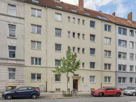 Liebenswerte 3-Zimmerwohnung in der Südstadt mit Balkon und Gartennutzung