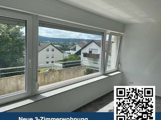 Lichtdurchflutete & neue 3-Zimmer Wohnung (Erstbezug) mit Balkon