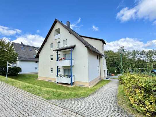 Schöne, helle 1-Zimmer-Dachgeschosswohnung mit Südbalkon in ruhiger Wohnlage