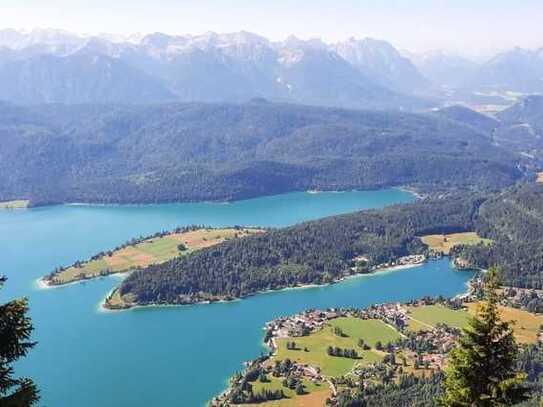 Walchensee - Ferienwohnung am See mit Badeplatz