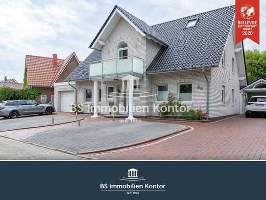 Einfamilienhaus mit gehobener Ausstattung, Garage, Carport, Terrasse und Gartenanlage!