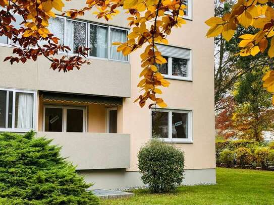 Erstbezug nach Sanierung: freundliche 3-Zimmer-EG-Wohnung mit Balkon in Augsburg