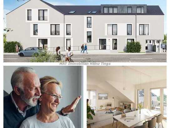 • 3 Zimmer ca. 100 m² • barrierefreier Zugang • Aufzug • Wohnen im Rodehof • NEUBAU • mit Terrasse