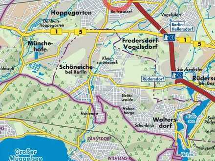 IMMOBERLIN.DE - Vorzügliches Baugrundstück in familienfreundlicher Lage im Berliner Speckgürtel