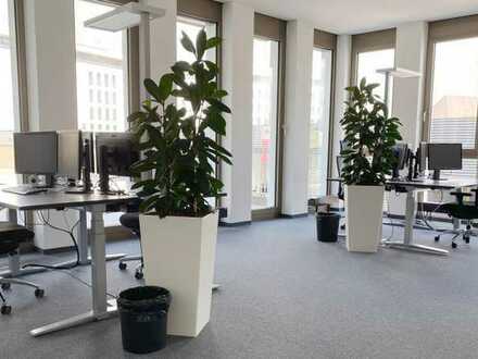 Sehr flexible und moderne Büroräume und Arbeitsplätze - All-in-Miete