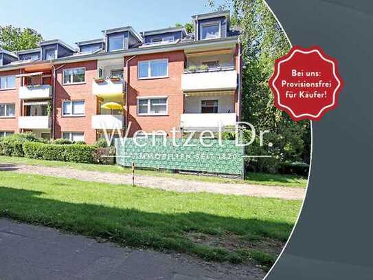 PROVISIONSFREI FÜR KÄUFER - 3-Zimmer-Erdgeschosswohnung mit Terrasse und Garten