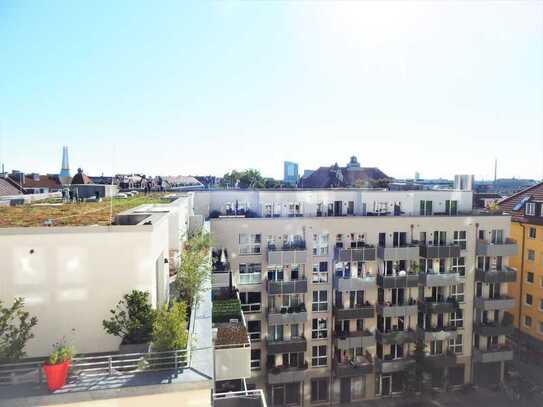 Helle 2-Zimmer-Wohnung mit Fernblick in Haidhausen