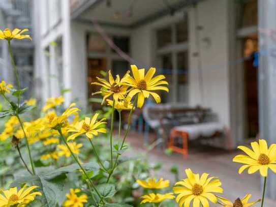 Großzügige und ruhige Familienwohnung mit 4 Zimmern und Garten nahe Rummelsburger Bucht!