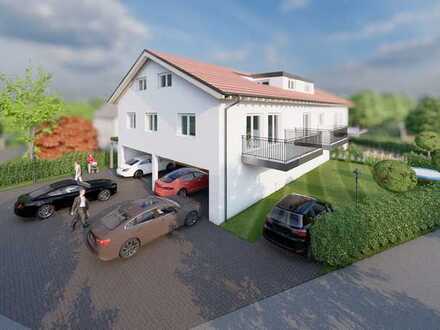 Moderne 4 Zimmer Neubauwohnung mit Balkon und hochwertige Einbauküche