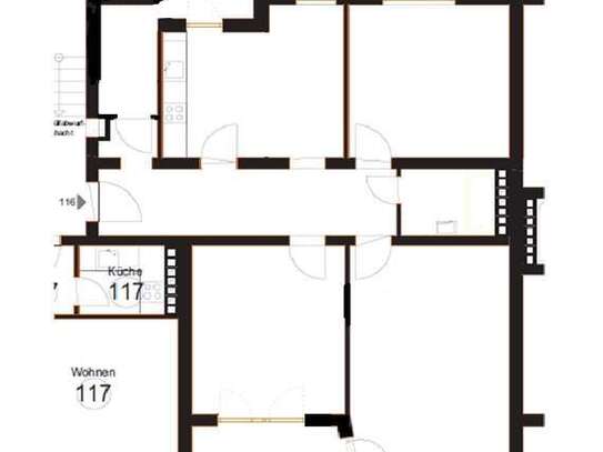 SCHWABING-WEST 3 Zimmer Wohnung 106 qm