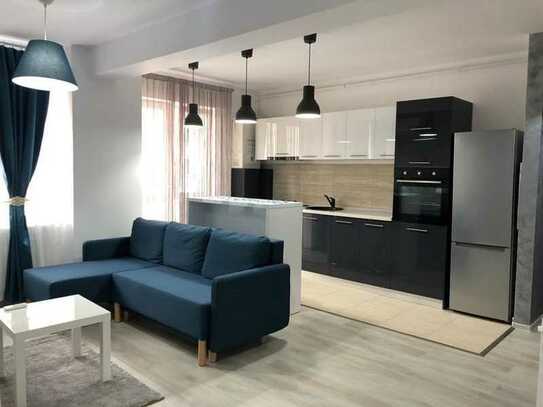 Geschmackvolle, modernisierte 1,5-Raum-Wohnung mit Einbauküche in Blumberg