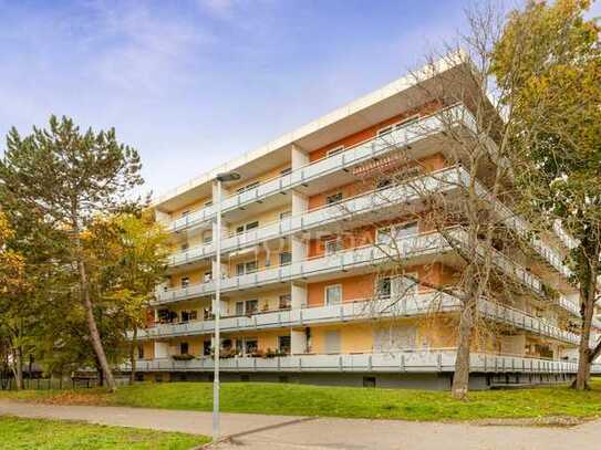 Vermietete 4-Zimmer-Wohnung mit Balkon, Terrasse und Garten in Frankenthal