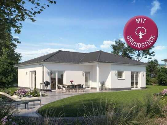 Hochwertiger 112m² Bungalow individuell anpassbar! Grundstück inkl.!