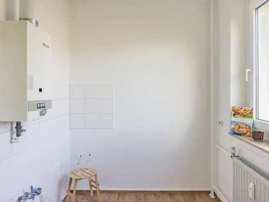 Kleine Singlewohnung mit Wanne