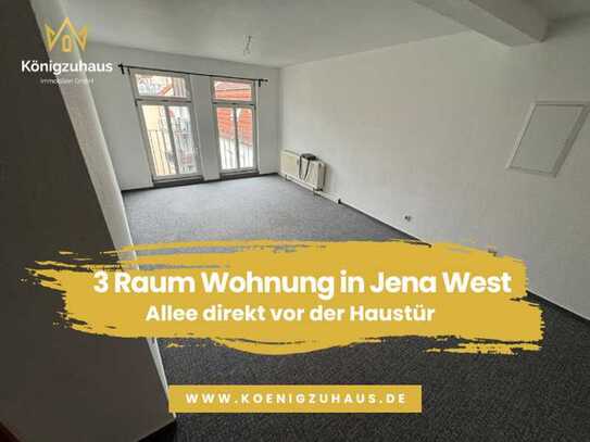 3 Raum Wohnung in Jena West - Allee direkt vor der Haustür