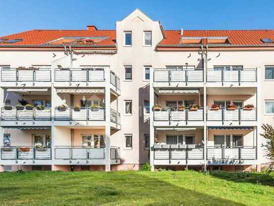 Entspannt Wohnen in Markranstädt – 3 Zimmer mit Balkon, doppeltem Stellplatz und Erbbaurecht