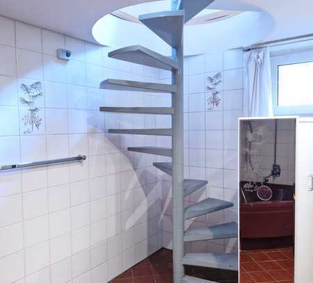 Individuelle 2 Zimmer-Wohnung am Nordpark mit Gartennutzung