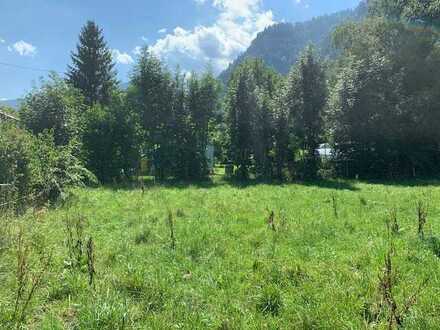 Das ist Ihre Chance! Interessantes Baugrundstück in attraktiver Lage von Oberammergau