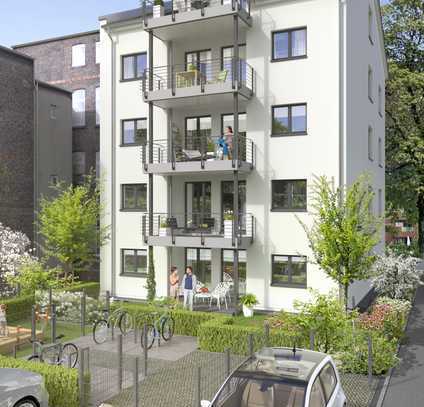 bezugsfertige Neubauwohnung im Dellviertel