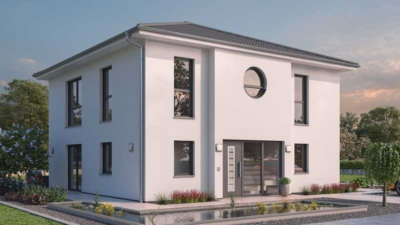 Grdst. Nähe Herzklinik inkl.! Stadtvilla mit über 150 qm mit 5 Zi., Ton-Dachziegel, Wärmepumpe, Fußb