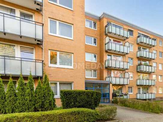 Charmante 3-Zimmer-Etagenwohnung mit Südwest-Balkon in begehrter Lage von Halstenbek