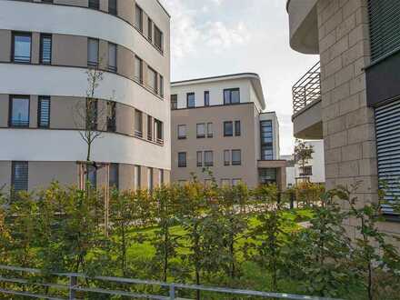 Gartenwohnung im Blue Note Frankfurt: Rund 82 m² Wohnfläche mit schöner Terrasse