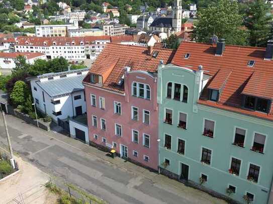 gemütliche Zweiraumwohnung mit Terrasse im Herzen von Werdau