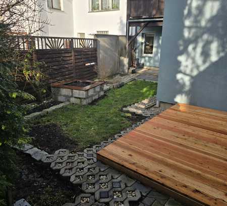 Moderne 2-Raum-Wohnung in Burgstädt – Zentrumsnah mit eigenem Garten und guter Ausstattung