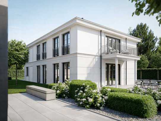 Klassische Neubau-Villa in 2. Seereihe