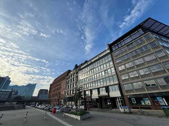 Attraktive Bürofläche mit Blick auf die Elbphilharmonie