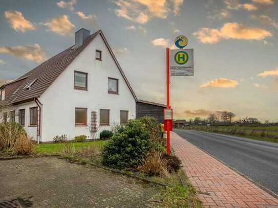 Einfamilienhaus mit Hobbywerkstatt und Garage